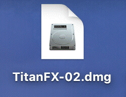 Titan FX(タイタン FX)の「TitanFX.dmg」