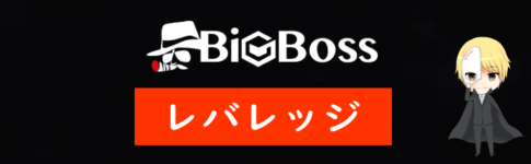 BigBoss(ビッグボス)のレバレッジ